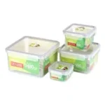 ظروف فریزری ۸ پارچه مربع کوتاه هوم کت