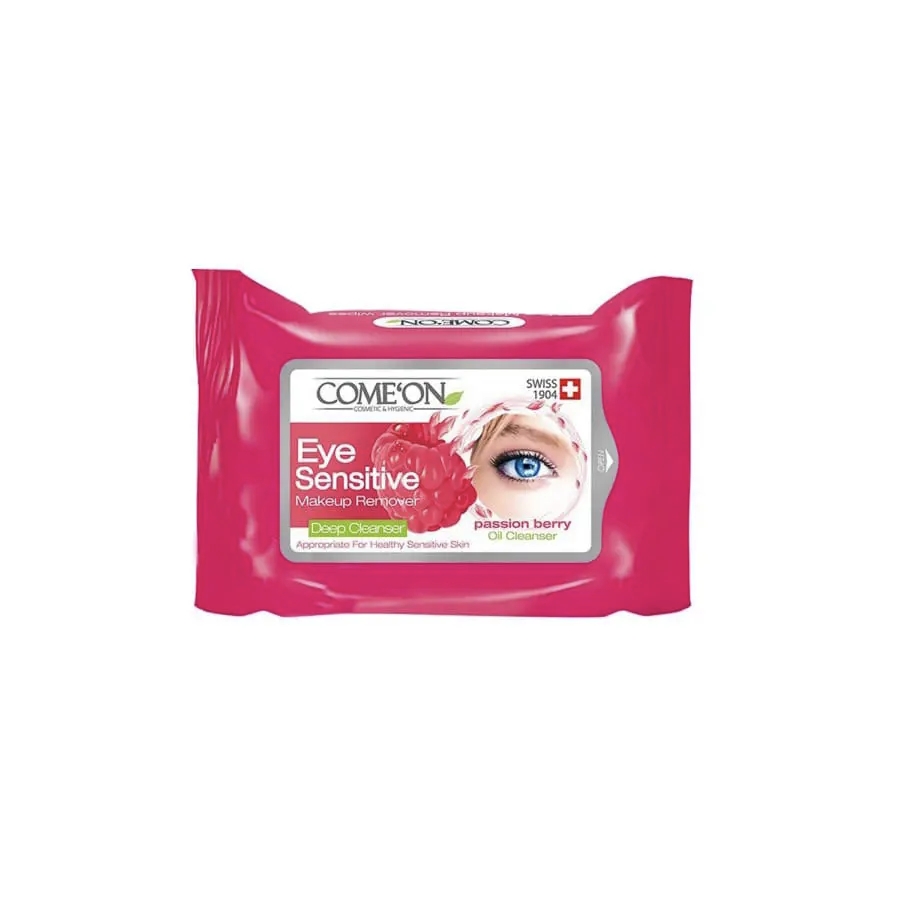 دستمال مرطوب تخصصی دور چشم 10 عددی کامان