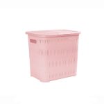 سبد رخت دربدار کوتاه طرح بامبو لیمون