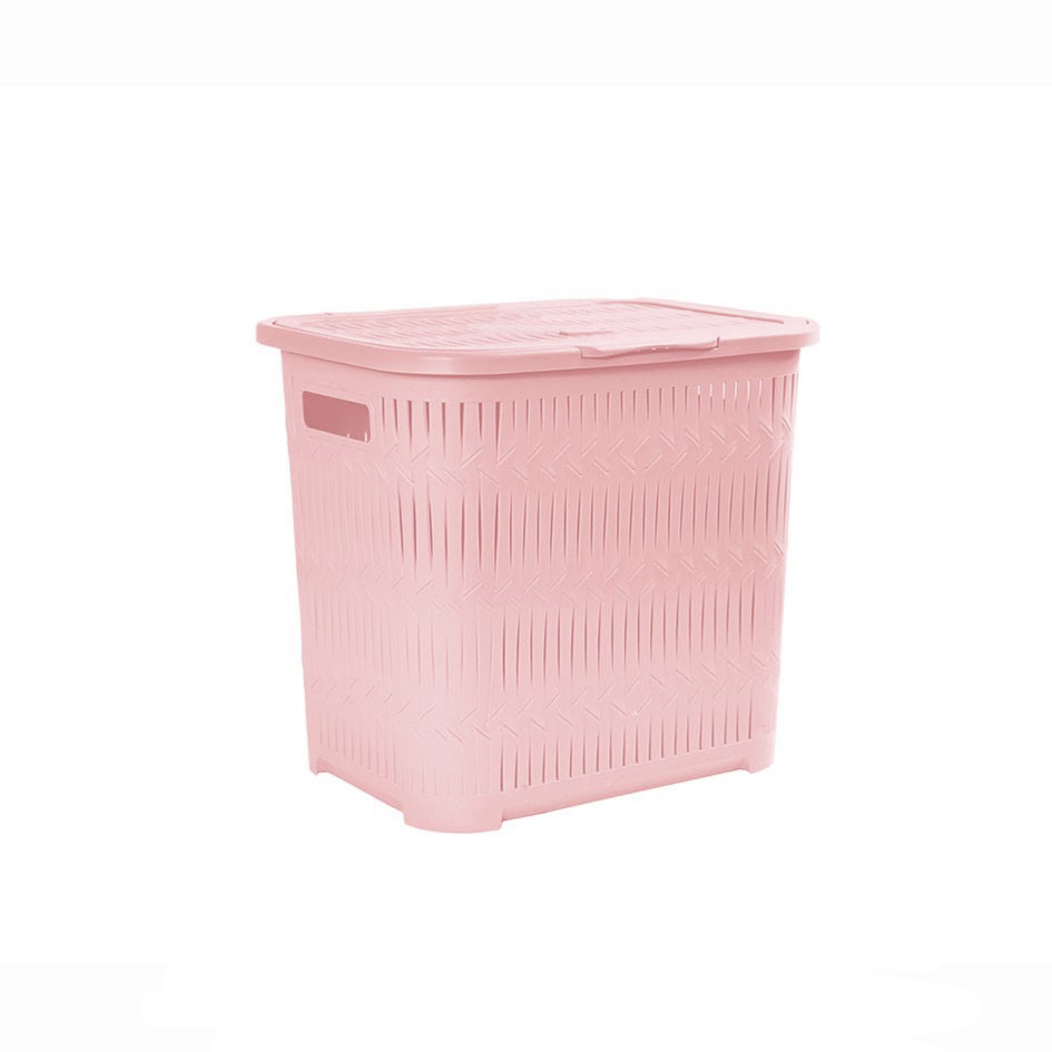 سبد رخت دربدار کوتاه طرح بامبو لیمون