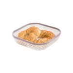 سبد نان بزرگ طرح بافت لیمون