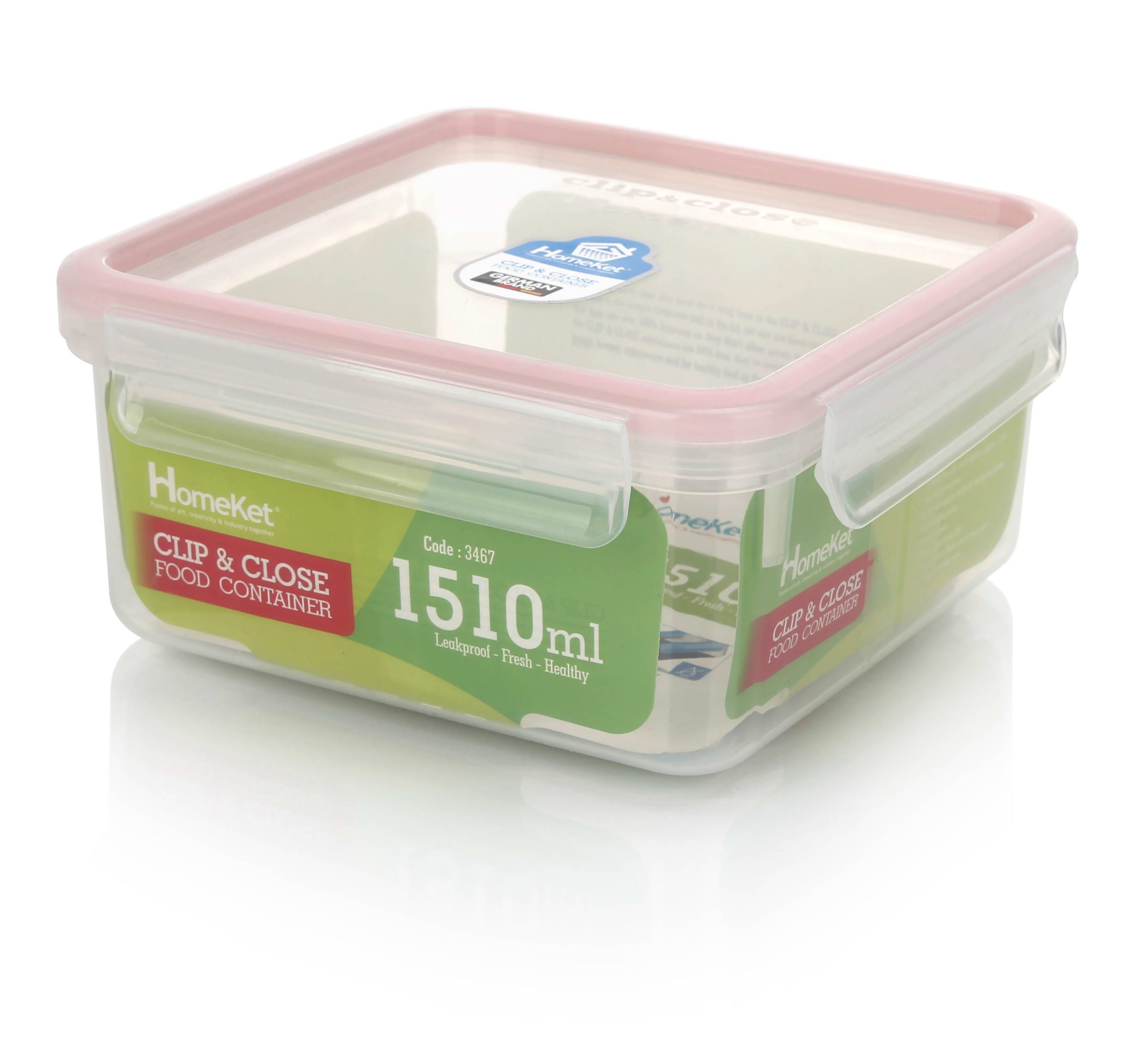 ظرف فریزری مربع 1510 میلی لیتری هوم کت