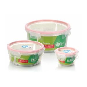 ظروف فریزری 6 پارچه گرد هوم کت