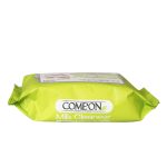 دستمال مرطوب شیر پاک کن 20 برگ کامان