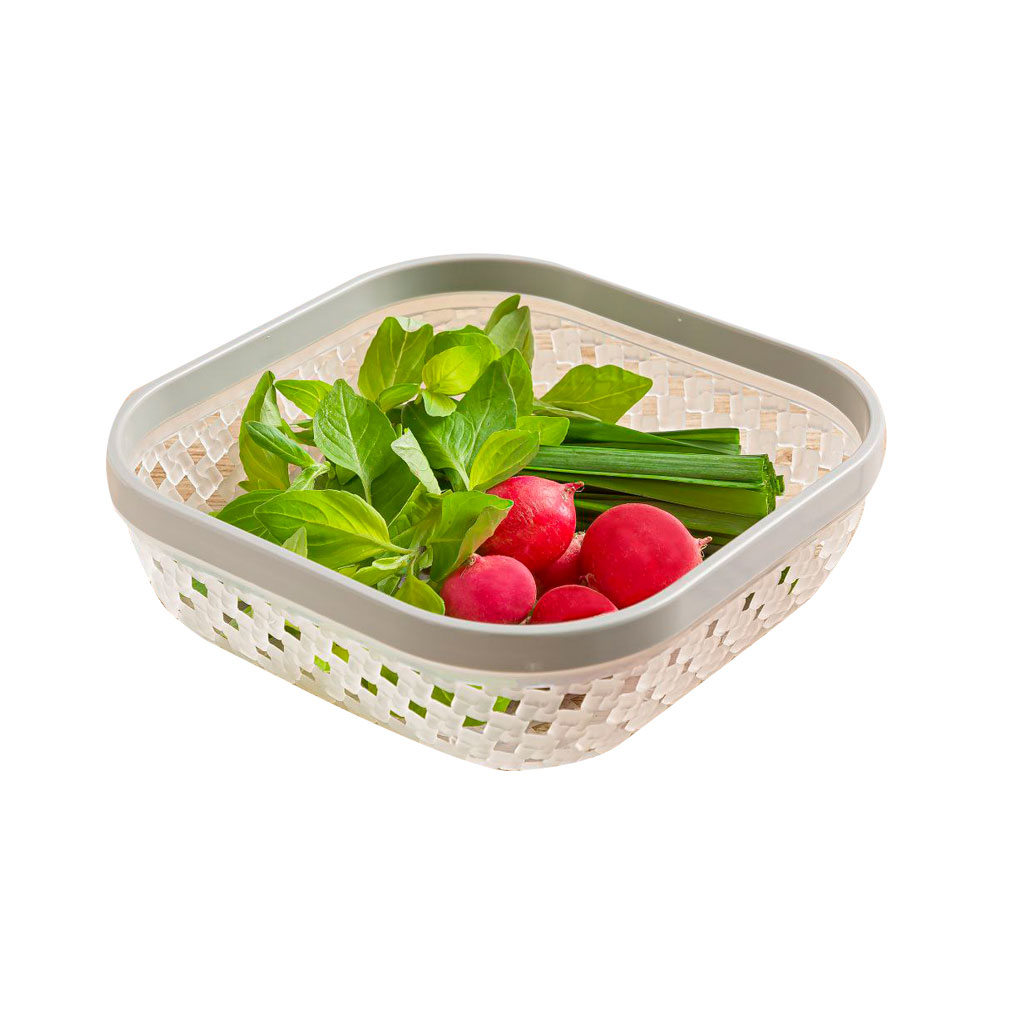 سبد نان کوچک طرح بافت لیمون