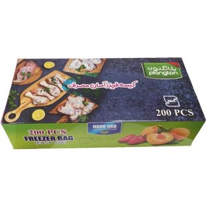 کیسه فریزر آسان مصرف پلانگتون جعبه ای 200 برگی