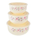 کاسه 3تایی درب دار ونوس