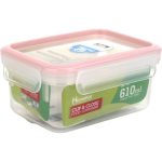 ظرف فریزری مستطیل 610 میلی لیتری هوم کت