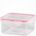 ظرف فریزری مربع  420 میلی لیتری لیمون