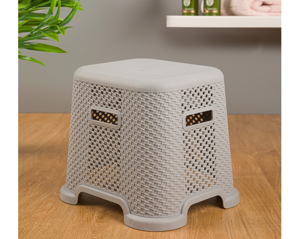 صندلی حمام 30 سانتی طرح بافت لیمون