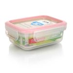 ظرف فریزری مستطیل 340 میلی لیتری هوم کت