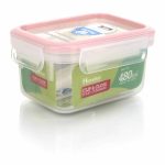 ظرف فریزری مستطیل 480 میلی لیتری هوم کت