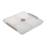 ظرف فریزری 4 خانه کوچک هوم کت