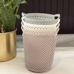 سطل کاغذ طرح بافت لیمون