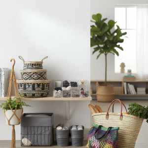 سبد، نظم دهنده و زنبیل