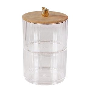 شکلات خوری 2 طبقه درب چوبی هوم کت