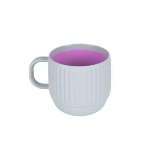 لیوان دو رنگ هاشور دار سایز 2 زیباسازان