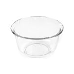 کاسه گرد شیشه ای 3 لیتری لیمون