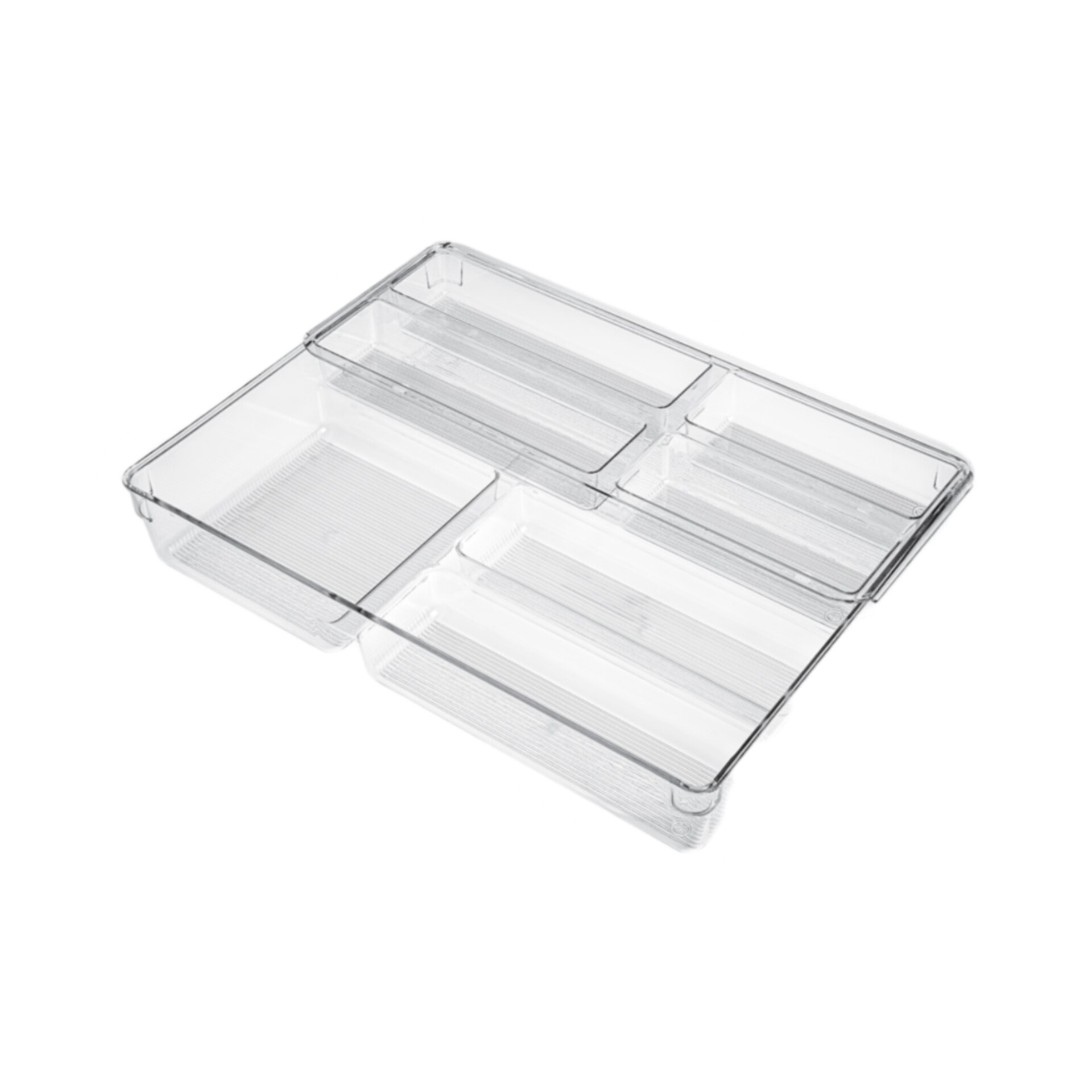 جا قاشقی شفاف دو طبقه لیمون