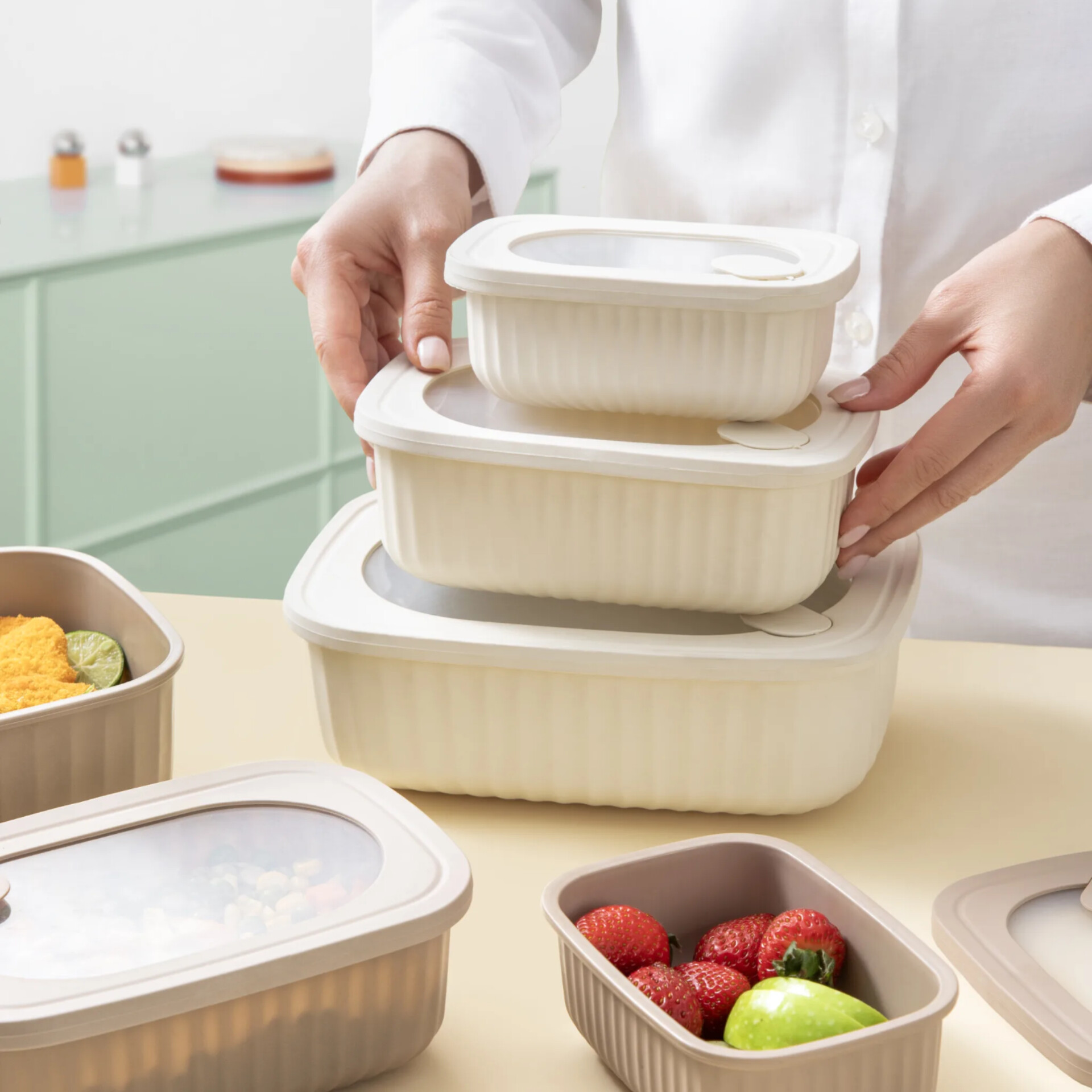 ست فریزری ۳ عددی هایلین هوم کت