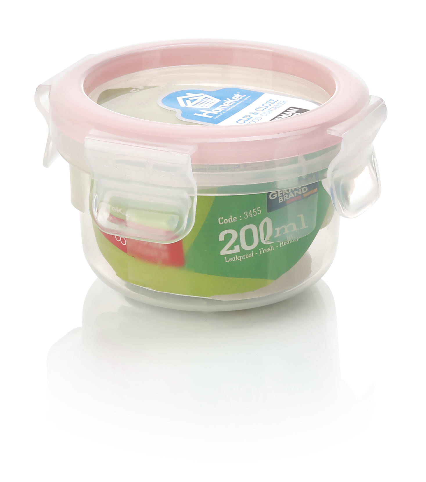 ظرف فریزری گرد 200 هوم کت