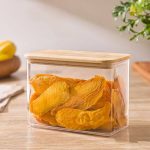 بانکه مستطیل سارینا سایز 2 درب چوبی لیمون