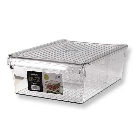 نظم دهنده نشکن دربدار 5 لیتری با منقسم لیمون