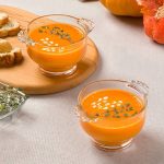 کاسه سوپ خوری جفتی شیشه ای لیمون