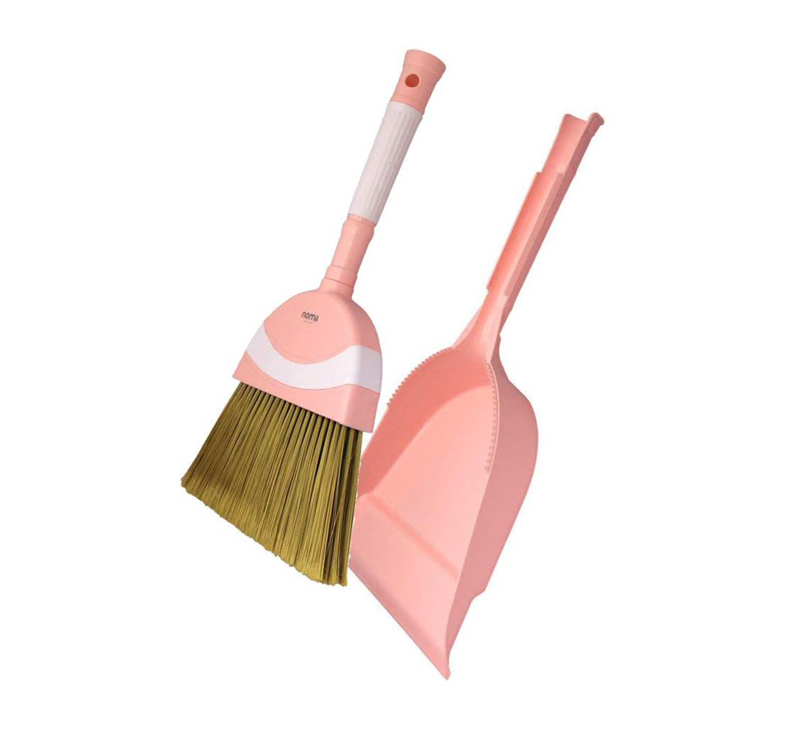 ست جارو و خاک انداز لیمون