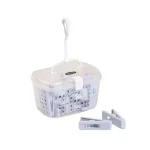 سبد با گیره های رخت لیمون