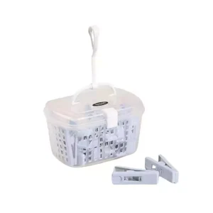 سبد با گیره های رخت لیمون