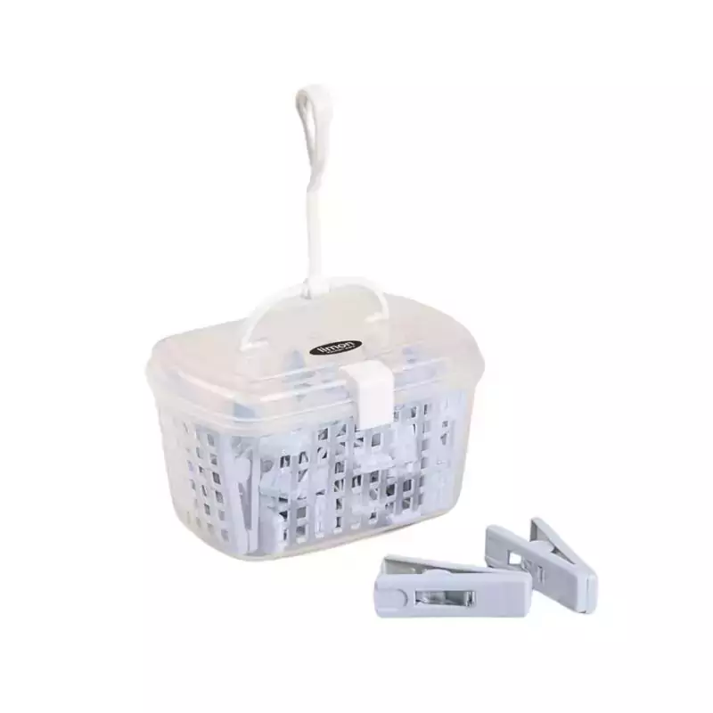 سبد با گیره های رخت لیمون