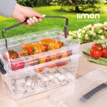 باکس مسافرتی 9 لیتری با مخزن یخ لیمون