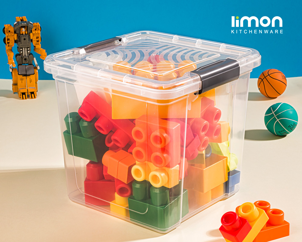 باکس مربع 8 لیتری لیمون