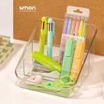 نظم دهنده رومیزی شفاف سه خانه لیمون