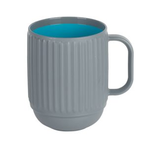 لیوان دو رنگ هاشور دار سایز 1 زیباسازان