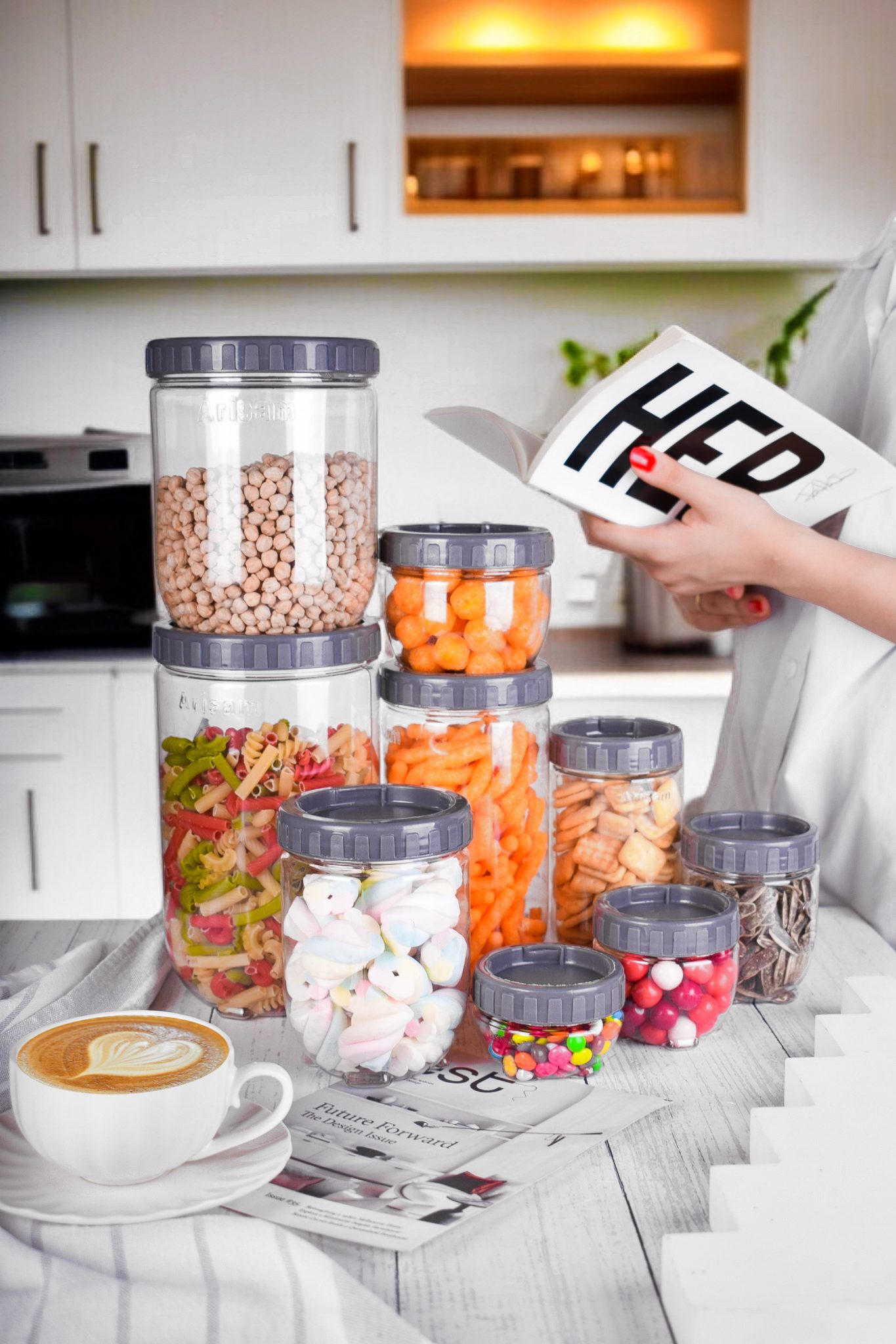 قوطی حبوبات XL1 آریسام