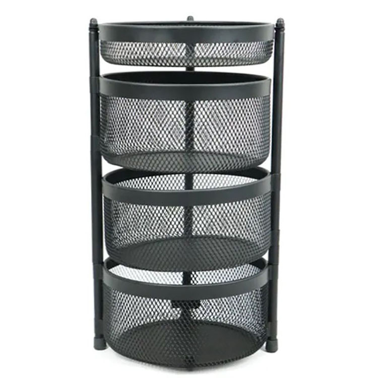 سبد سیب زمینی و پیاز توری گرد 3/5طبقه آسمان