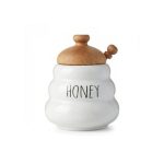 ظرف عسل سفید هانی کارولین