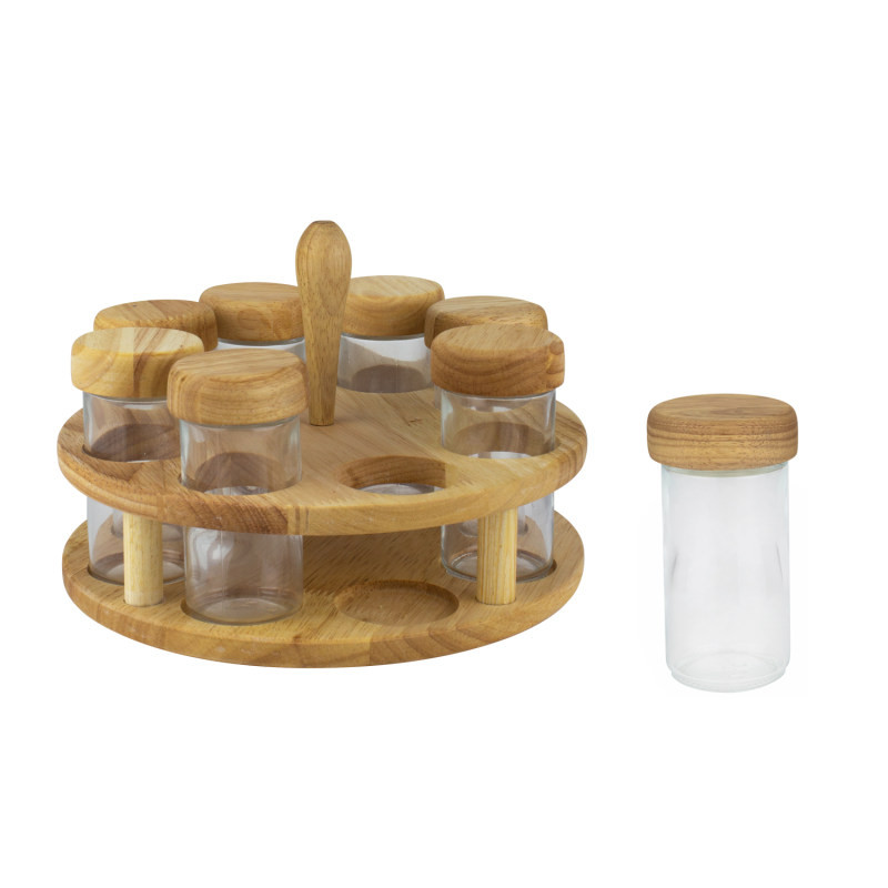 جا ادویه گردان مربع 8 عددی کارولین