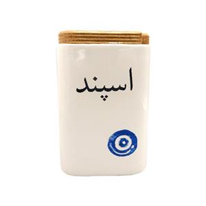 بانکه سرامیکی اسپند چهارگوش بزرگ کارولین